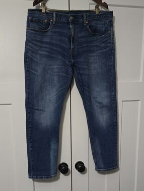Levi's Men's 502 Dark Blue Denim Jeans